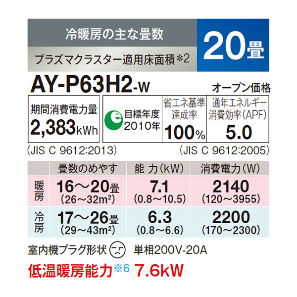 AY-P63H2-W