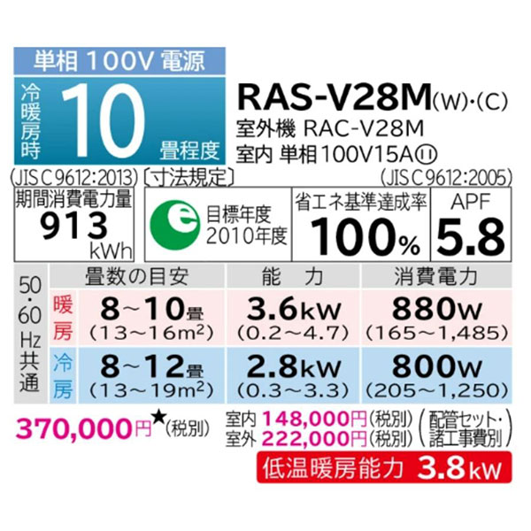 RAS-V28M-W