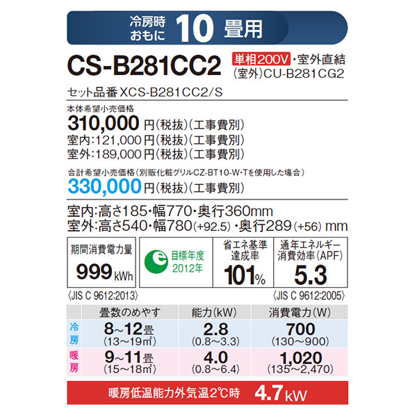 CS-B281CC2