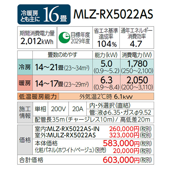 MLZ-RX5022AS