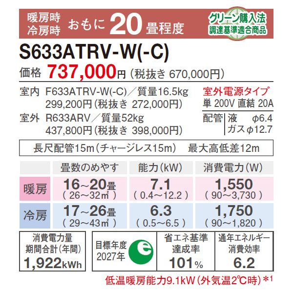 S633ATRV-W