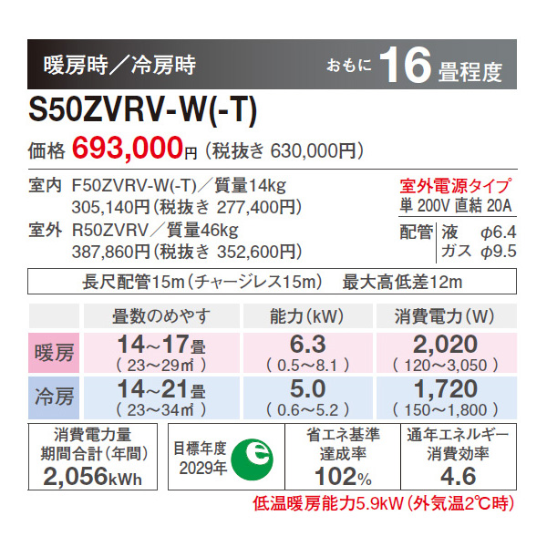 S50ZVRV-W