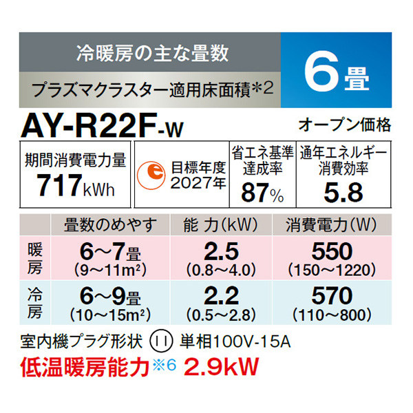 AY-R22F-W