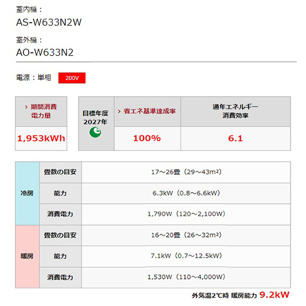 AS-W633N2-W
