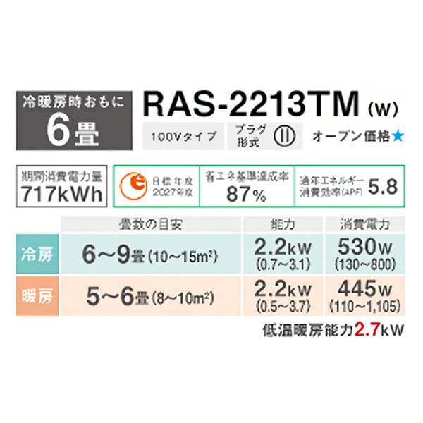 RAS-2213TM-W