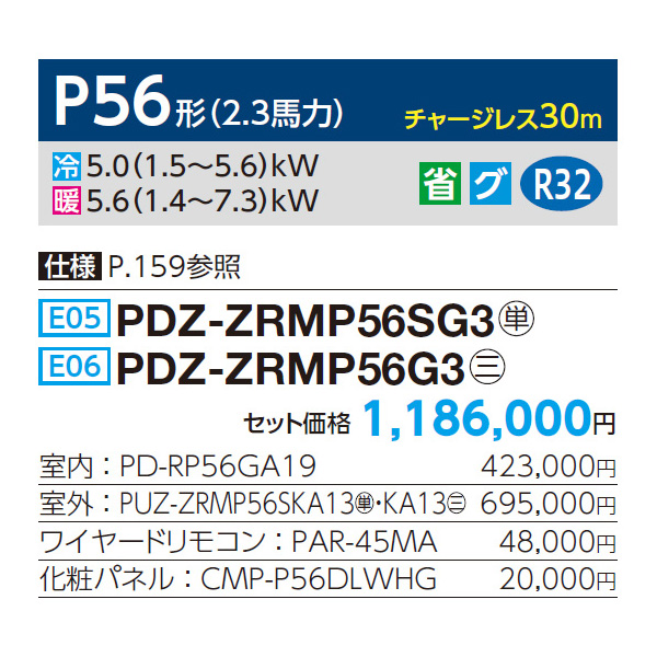 PDZ-ZRMP56SG3 / PDZ-ZRMP56G3