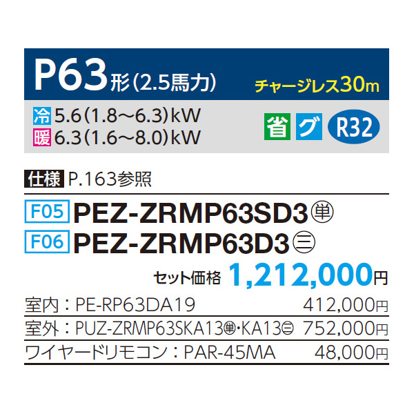 PEZ-ZRMP63SD3 / PEZ-ZRMP63D3