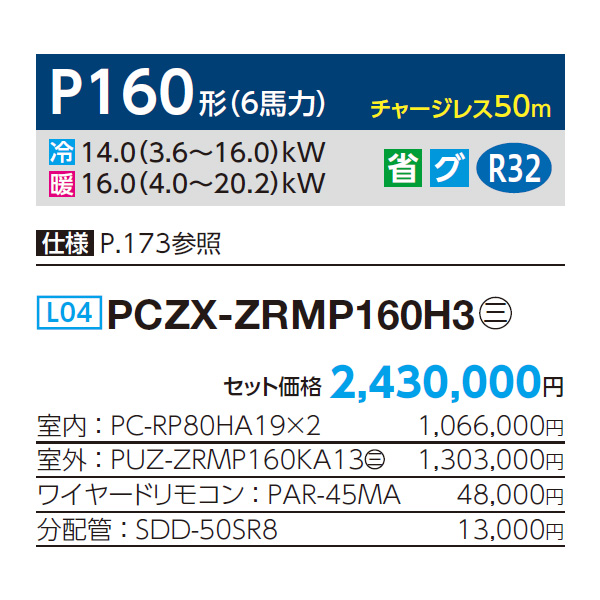 PCZX-ZRMP160H3