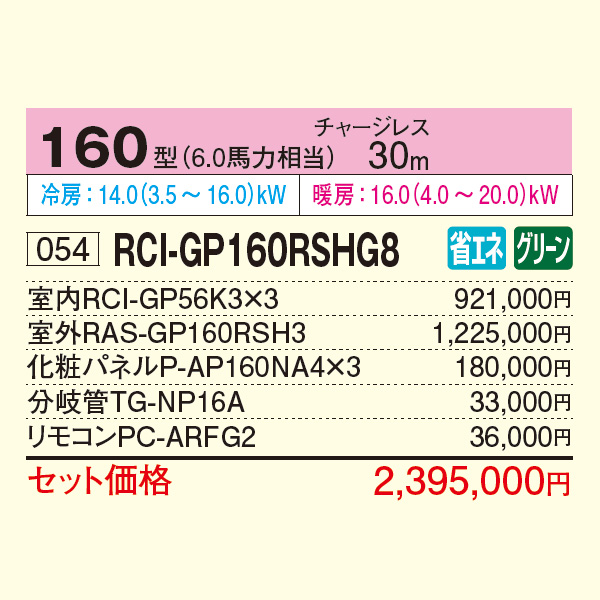 RCI-GP160RSHG8