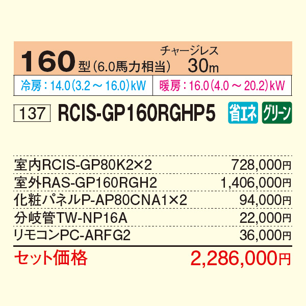 RCIS-GP160RGHP5