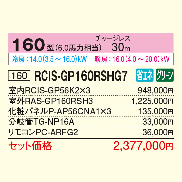 RCIS-GP160RSHG7