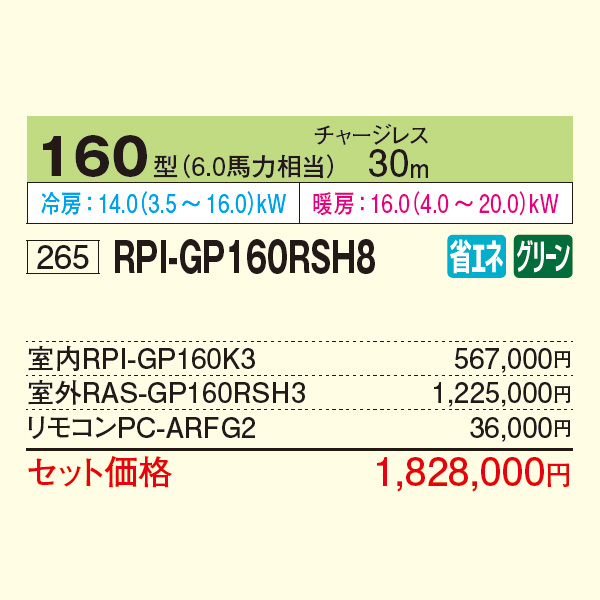 RPI-GP160RSH8