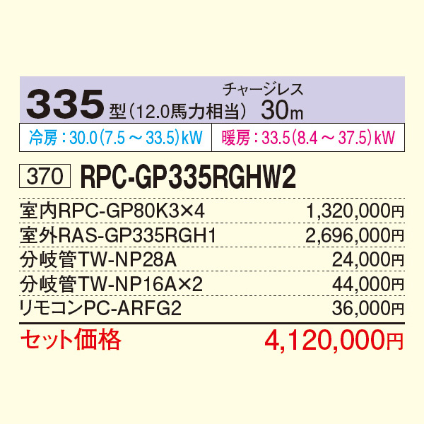 RPC-GP335RGHW2