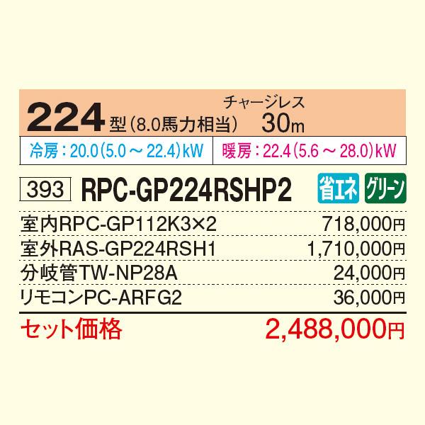 RPC-GP224RSHP2