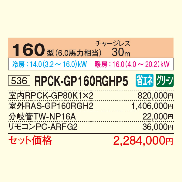 RPCK-GP160RGHP5