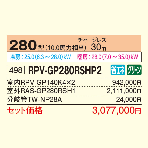 RPV-GP280RSHP2