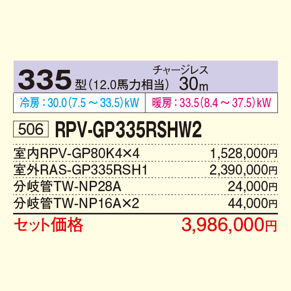 RPV-GP335RSHW2