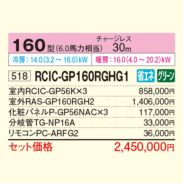 RCIC-GP160RGHG1