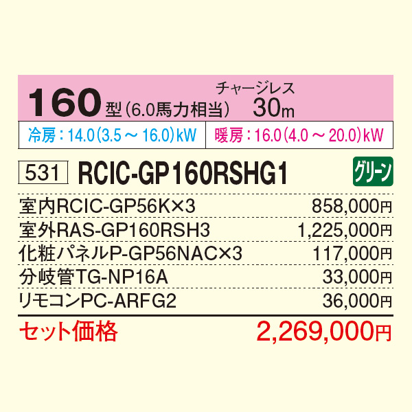 RCIC-GP160RSHG1