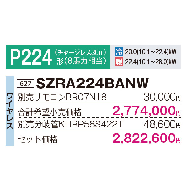SZRA224BANW