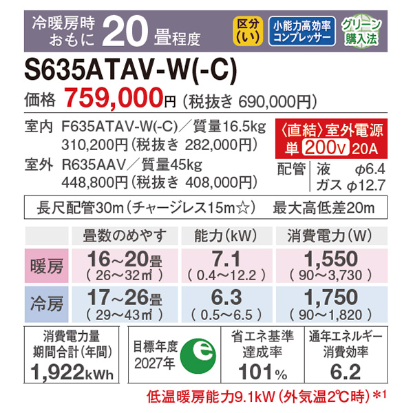 S635ATAV-W